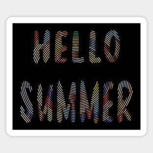 Hello Summer Magnet